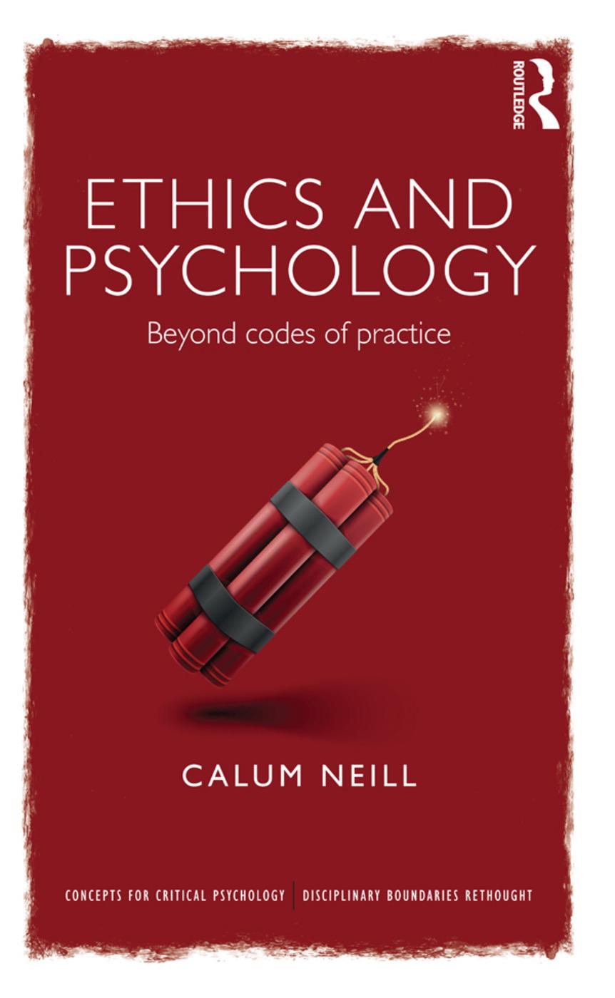 Buch Ethics and Psychology Calum Neill