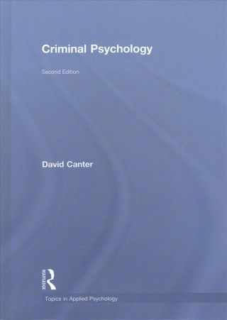 Könyv Criminal Psychology Professor David Canter