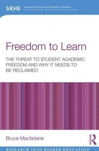Könyv Freedom to Learn Bruce Macfarlane