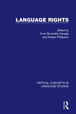 Kniha Language Rights Tove Skutnabb-Kangas