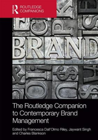 Könyv Routledge Companion to Contemporary Brand Management Francesca Dall'Olmo Riley