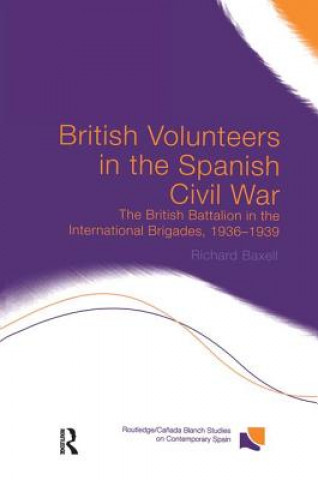 Buch British Volunteers in the Spanish Civil War Richard Baxell