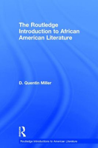 Kniha Routledge Introduction to African American Literature D. Quentin Miller