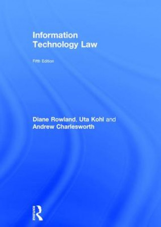 Buch Information Technology Law Diane Rowland