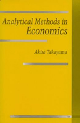 Book Analytical Methods in Economics Akira Takayama