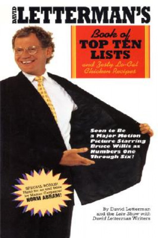 Kniha David Letterman's New Book of Top Ten Lists David Letterman