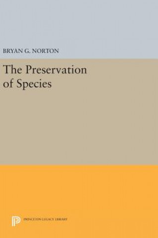 Kniha Preservation of Species Bryan G. Norton