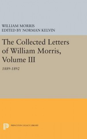 Kniha Collected Letters of William Morris, Volume III William Morris