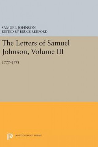 Carte Letters of Samuel Johnson, Volume III Samuel Johnson