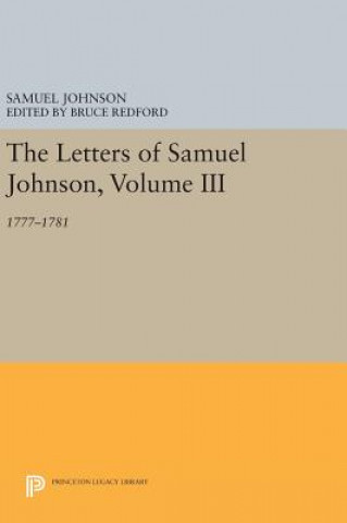 Book Letters of Samuel Johnson, Volume III Samuel Johnson