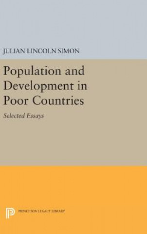 Livre Population and Development in Poor Countries Julian Lincoln Simon