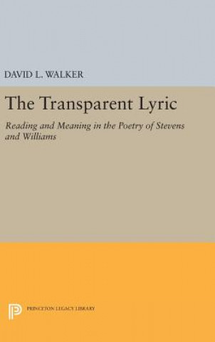 Könyv Transparent Lyric David L. Walker