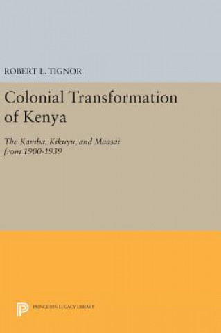 Könyv Colonial Transformation of Kenya Robert L. Tignor