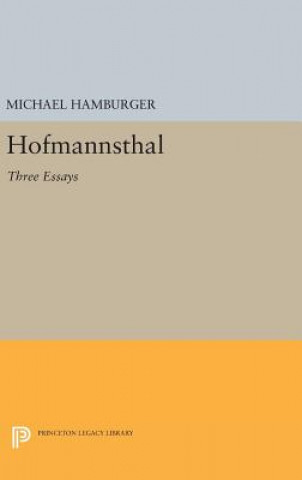 Book Hofmannsthal Michael Hamburger