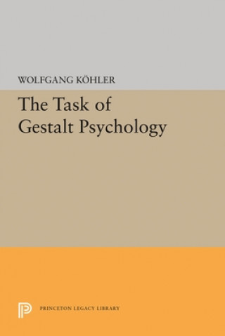 Buch Task of Gestalt Psychology Wolfgang Kohler