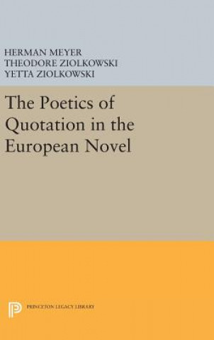 Carte Poetics of Quotation in the European Novel Herman Meyer