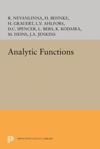 Kniha Analytic Functions Lars Valerian Ahlfors