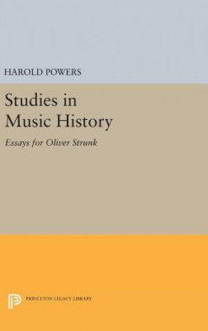 Kniha Studies in Music History Harold Powers