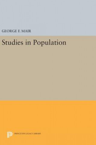 Książka Studies in Population Mair