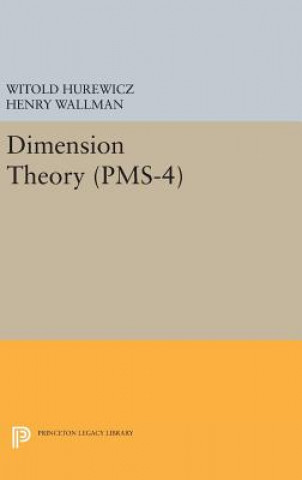 Buch Dimension Theory (PMS-4), Volume 4 Witold Hurewicz