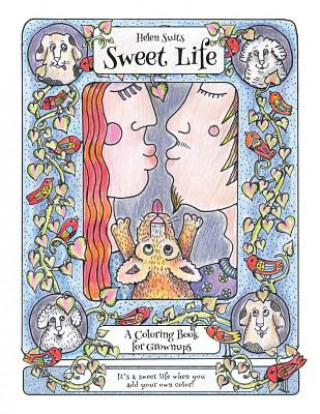 Carte Sweet Life, A Coloring Book For Grown Ups Helen Suits