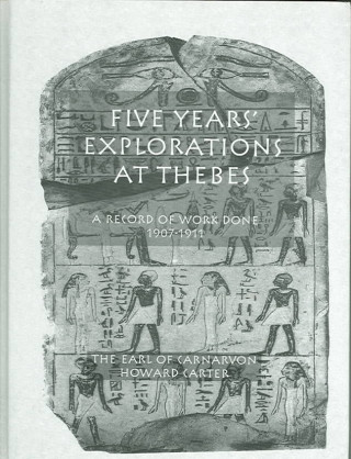 Kniha Five Yrs Exploration At Thebes Howard Carter