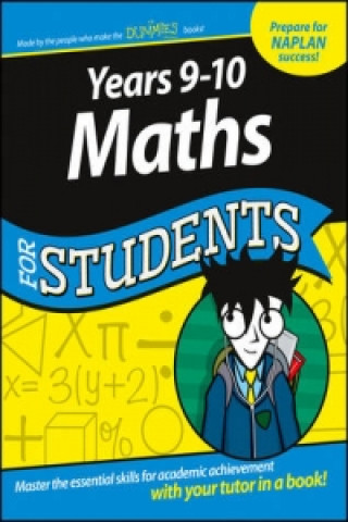 Kniha Years 9-10 Maths for Students Dummies Education Series American Geriatric Society