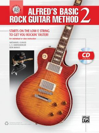 Book ALFREDS BASIC ROCK GUITAR METHOD 2 VARIOUS