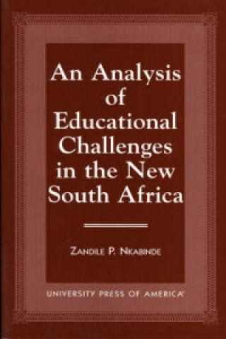 Kniha Analysis of Educational Challenges in the New South Africa Zandile P. Nkabinde