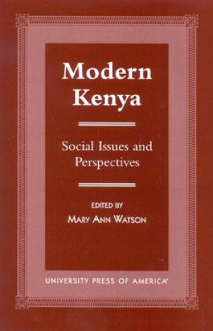 Książka Modern Kenya Mary Ann Watson