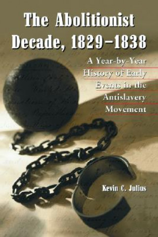 Könyv Abolitionist Decade, 1829-1838 Kevin C. Julius