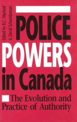 Kniha Police Powers in Canada 