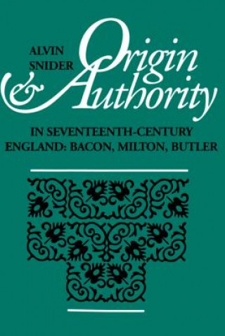 Carte Origin and Authority in Seventeenth-Century England Alvin Snider