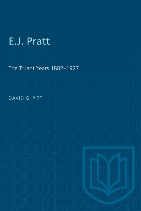 Knjiga E.J.Pratt David G. Pitt