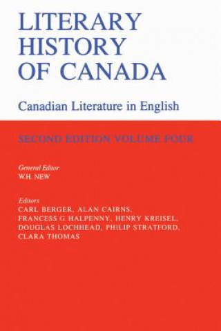 Könyv Literary History of  Canada W.H. (Et Al) New