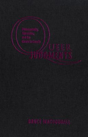 Kniha Queer Judgments Bruce MacDougall