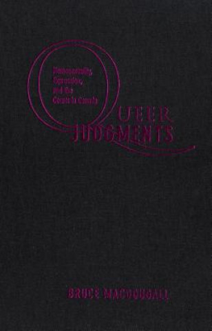 Livre Queer Judgments Bruce MacDougall