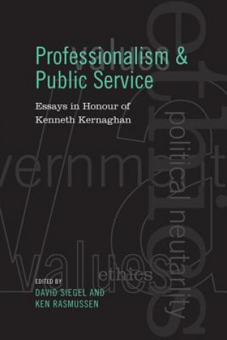 Buch Professionalism and Public Service 