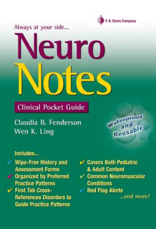 Kniha Neuro Notes: Clinical Pocket Guide Claudia Fenderson