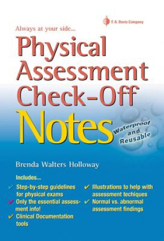 Kniha Physical Assessment Check-off Notes 1e Holloway