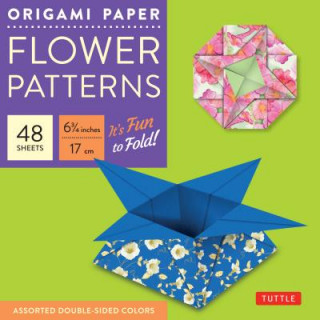 Carte Origami Paper - Flower Patterns Tuttle Publishing