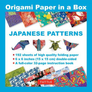 Kniha Origami Paper in a Box - Japanese Patterns Tuttle Publishing
