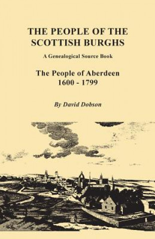 Kniha People of the Scottish Burghs David Dobson