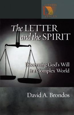 Knjiga Letter and the Spirit David Brondos