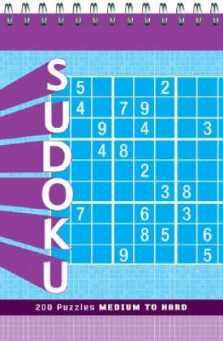 Libro Sudoku Puzzle Pad: Medium to Hard Zachary Pitkow