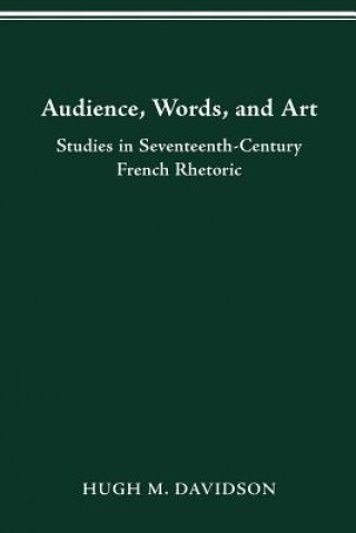 Kniha Audience, Words, and Art Hugh M Davidson