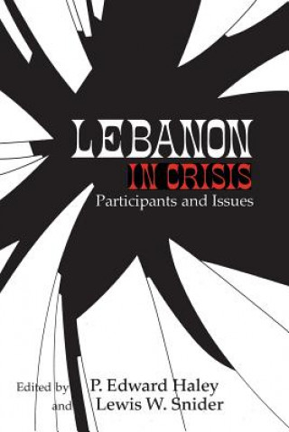 Carte Lebanon in Crisis P Edward Haley