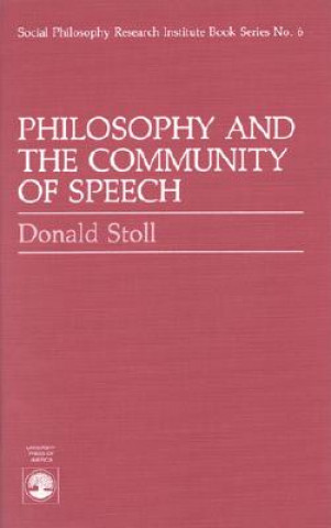 Buch Philosophy and the Community of Speech D. Stoll