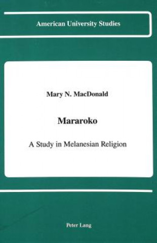 Knjiga Mararoko Mary N MacDonald