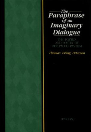 Kniha Paraphrase of an Imaginary Dialogue Thomas Erling Peterson